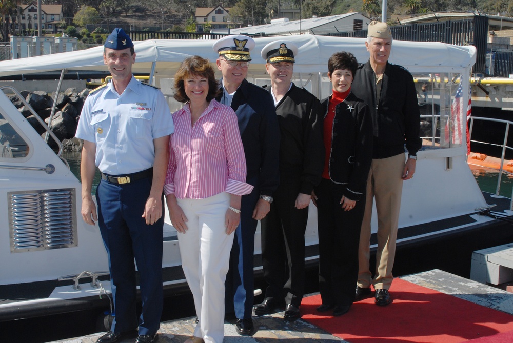 Admirals at Point Loma Submarine Base