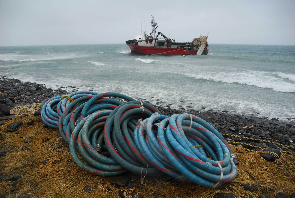 Vessel aground