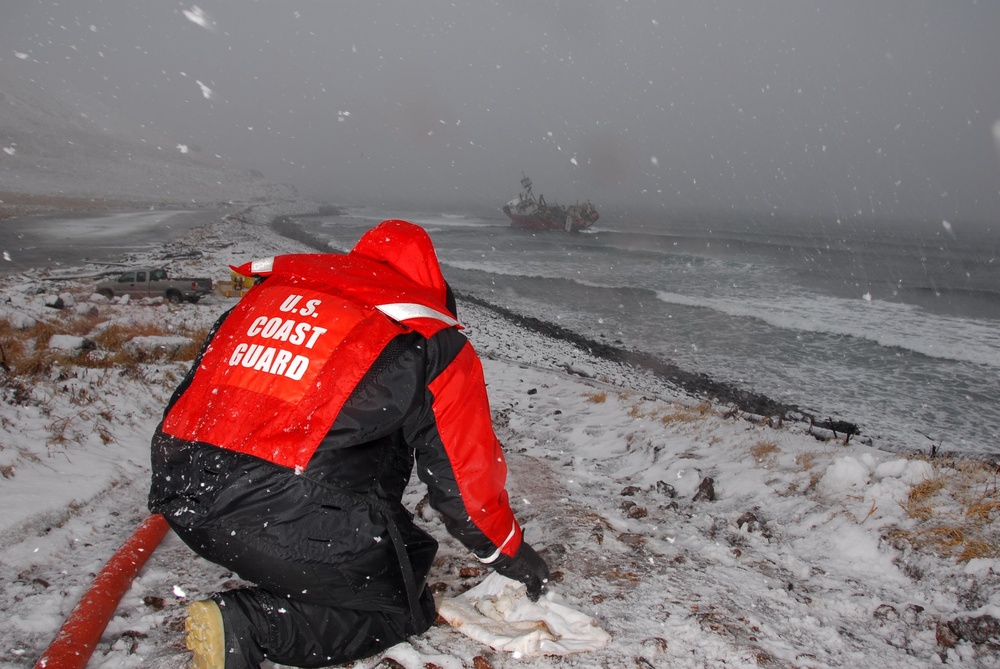 Vessel aground