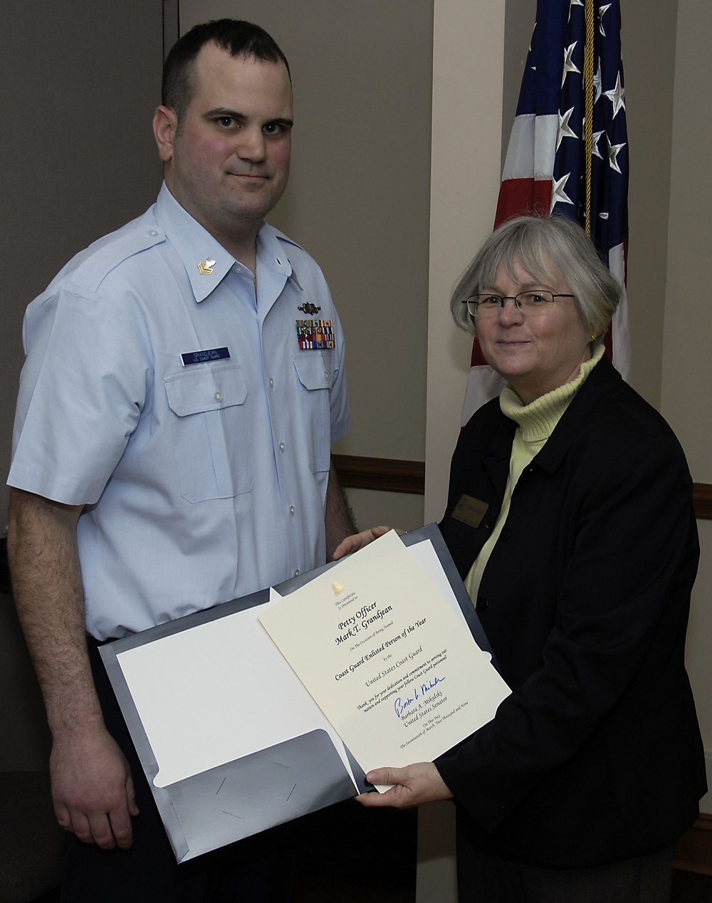Enlisted Person of the Year award