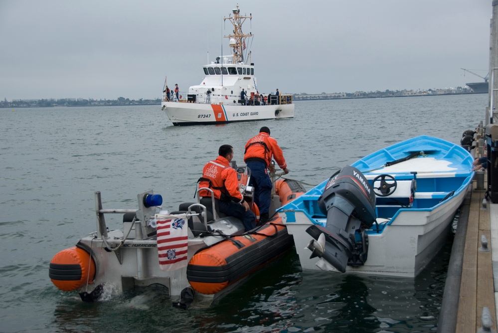 Suspected illegal migrants