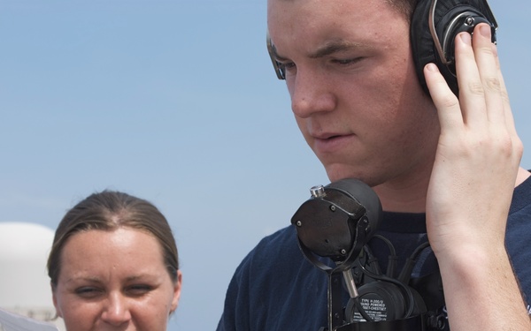 Coast Guard Cutter Boutwell crew training