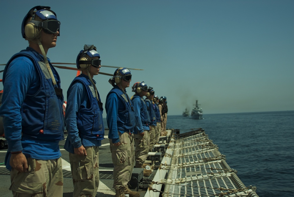 Underway for formation practice