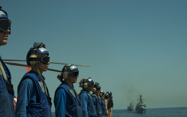 Underway for formation practice