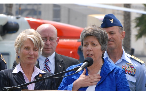 Secretary Napolitano visits ISC San Pedro