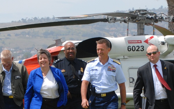 Secretary Napolitano visits ISC San Pedro