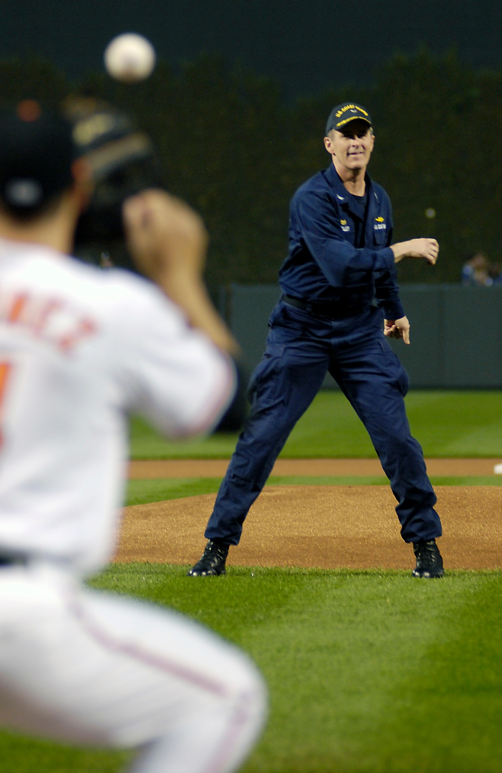 Ceremonial first pitch