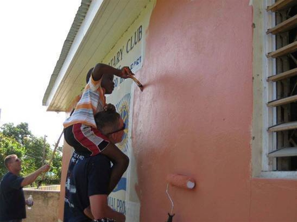 DVIDS Images Coast Guard cutter crew volunteers in Jamaica