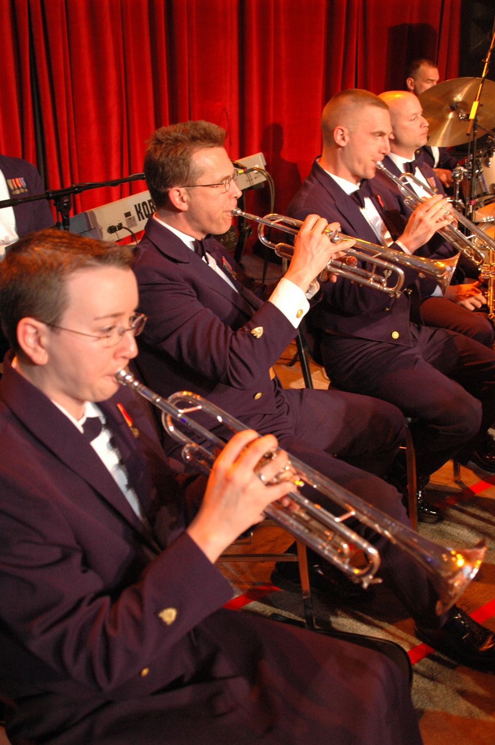 Coast Guard Band at 2005 Inauguration.