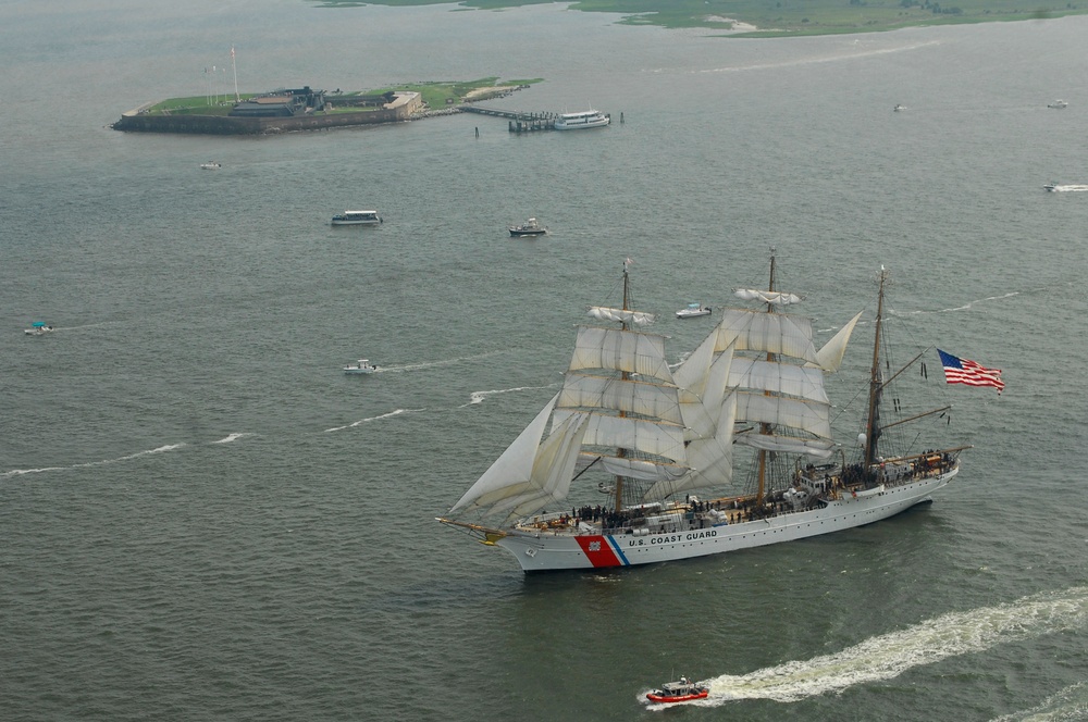 Eagle departs Charleston, S.C.
