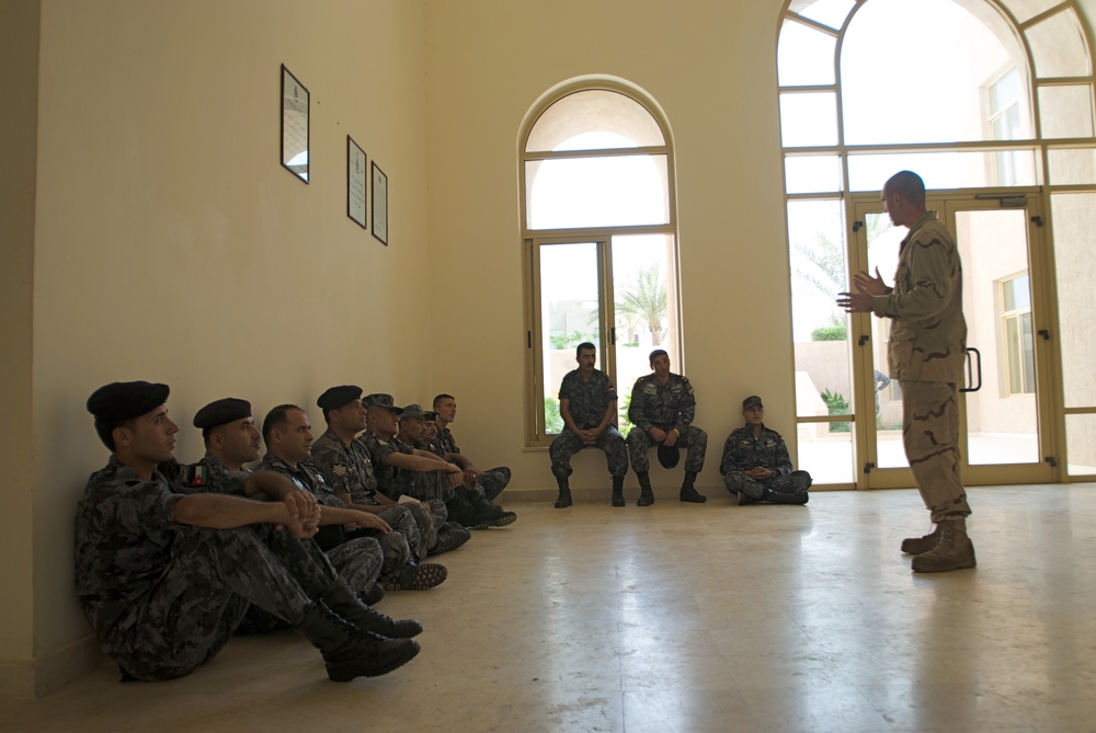 Training in Aqaba, Jordan