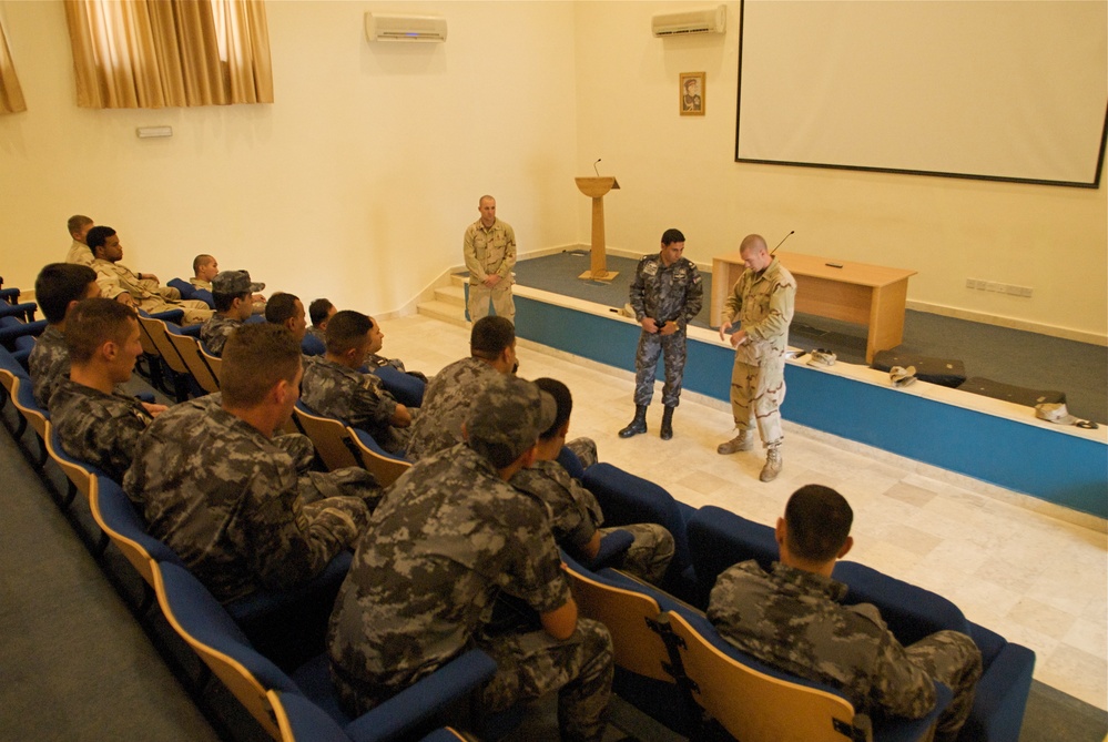 Training in Aqaba, Jordan