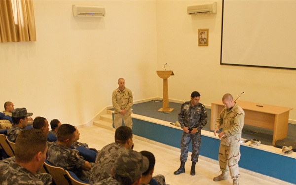Training in Aqaba, Jordan