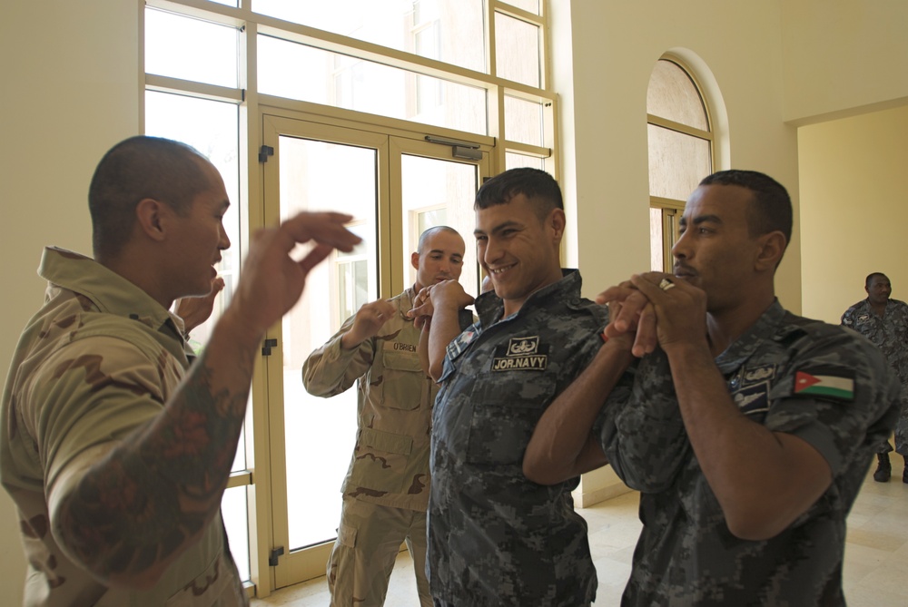 Training in Aqaba, Jordan
