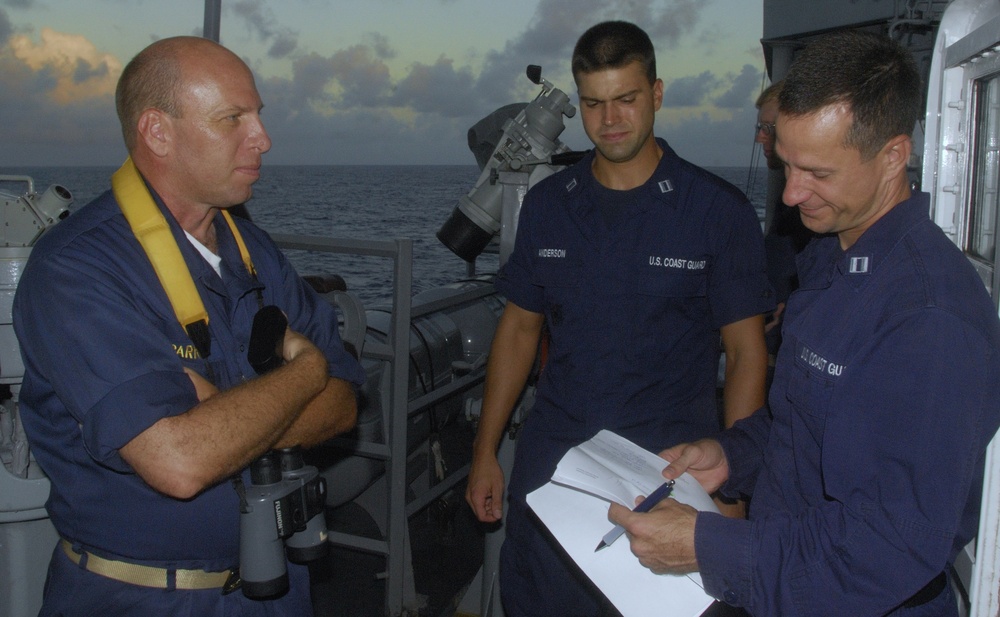 JOINT OPS ON THE BRIDGE WING