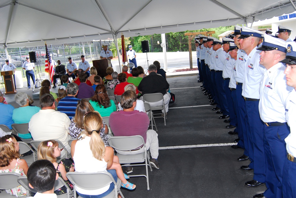 Station Brunswick change of command