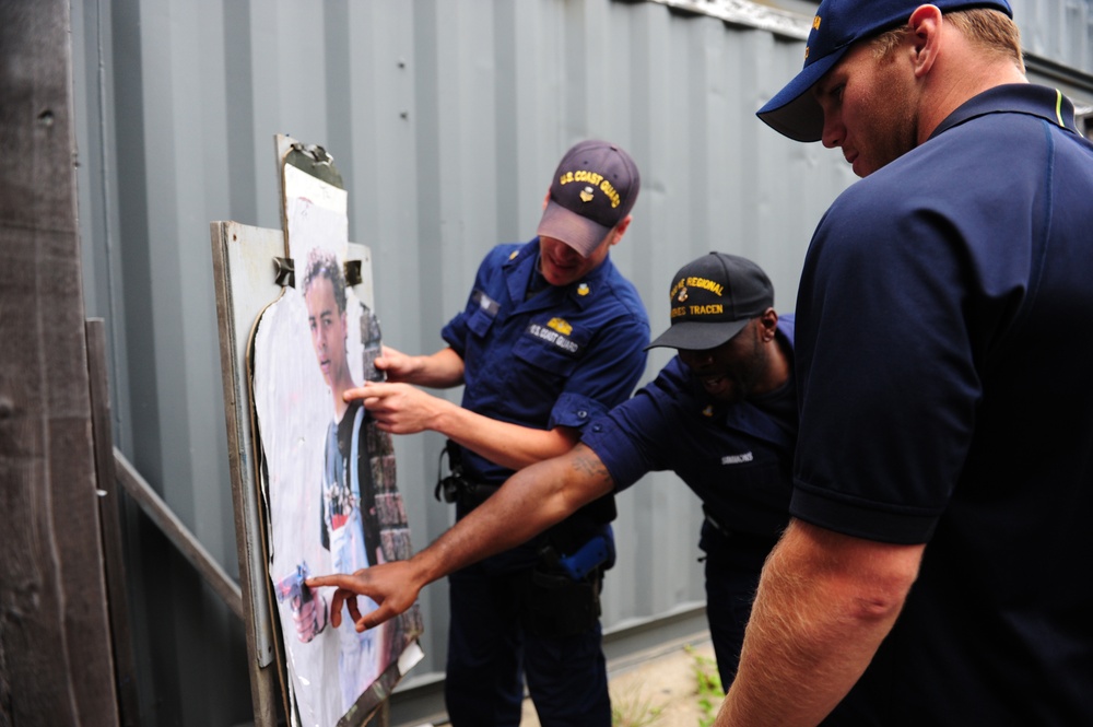 Boston Bruins Coast Guard Visit