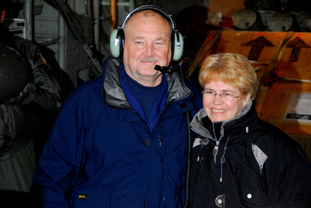 Adm. Thad Allen, Coast Guard Commandant, and Dr. Jane Lubchenco, the Under Secretary of Commerce for Oceans and Atmosphere
