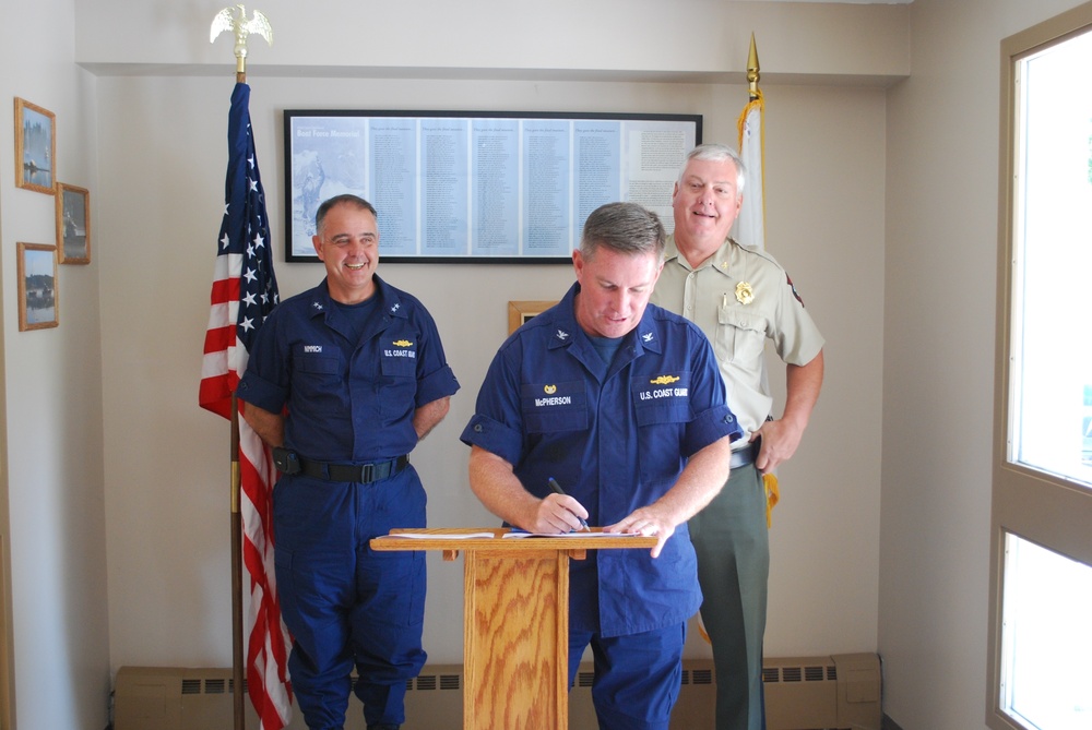 Coast Guard and Maine Marine Patrol agree to continuation of joint enforcement efforts