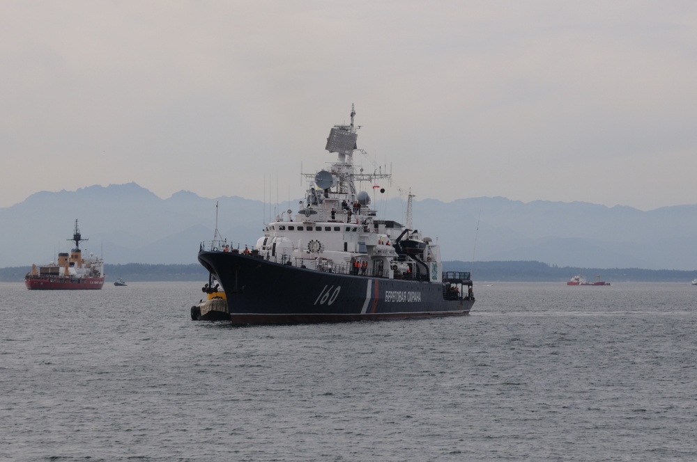 Russian Boarder Guard Vessel Vorovskiy