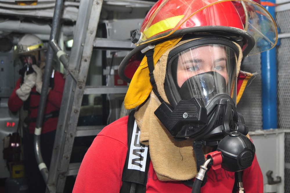 Aboard Coast Guard Cutter Rush