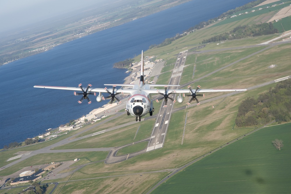 C-130J in flight