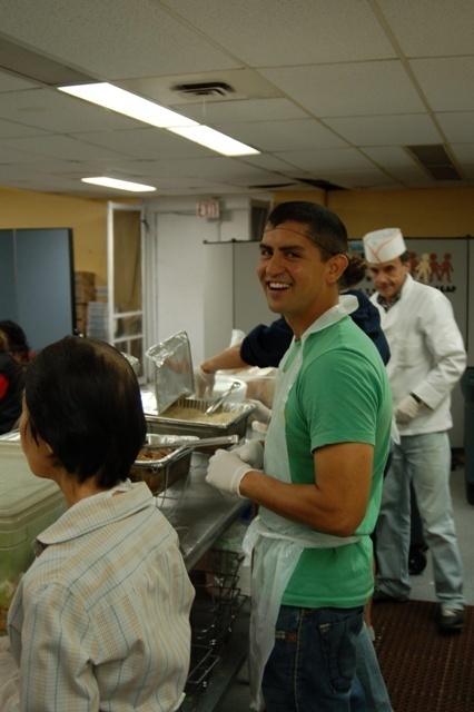 Escanaba crew volunteers at New York soup kitchen