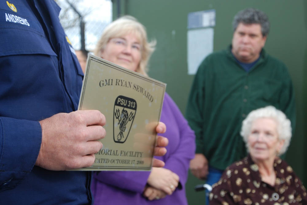 Memorial dedication ceremony