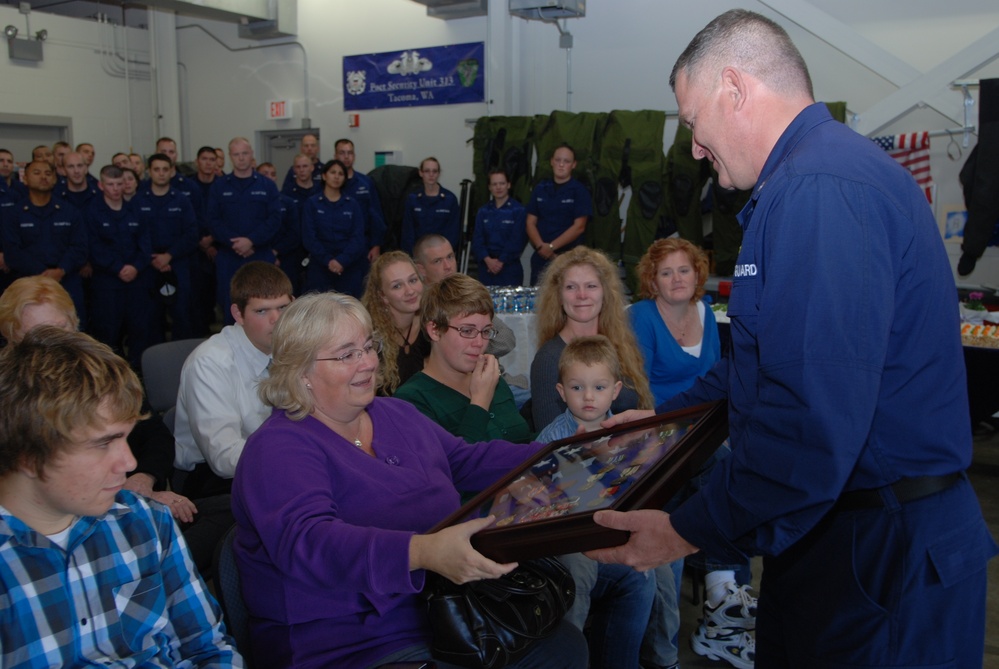 Facility memorial dedication ceremony