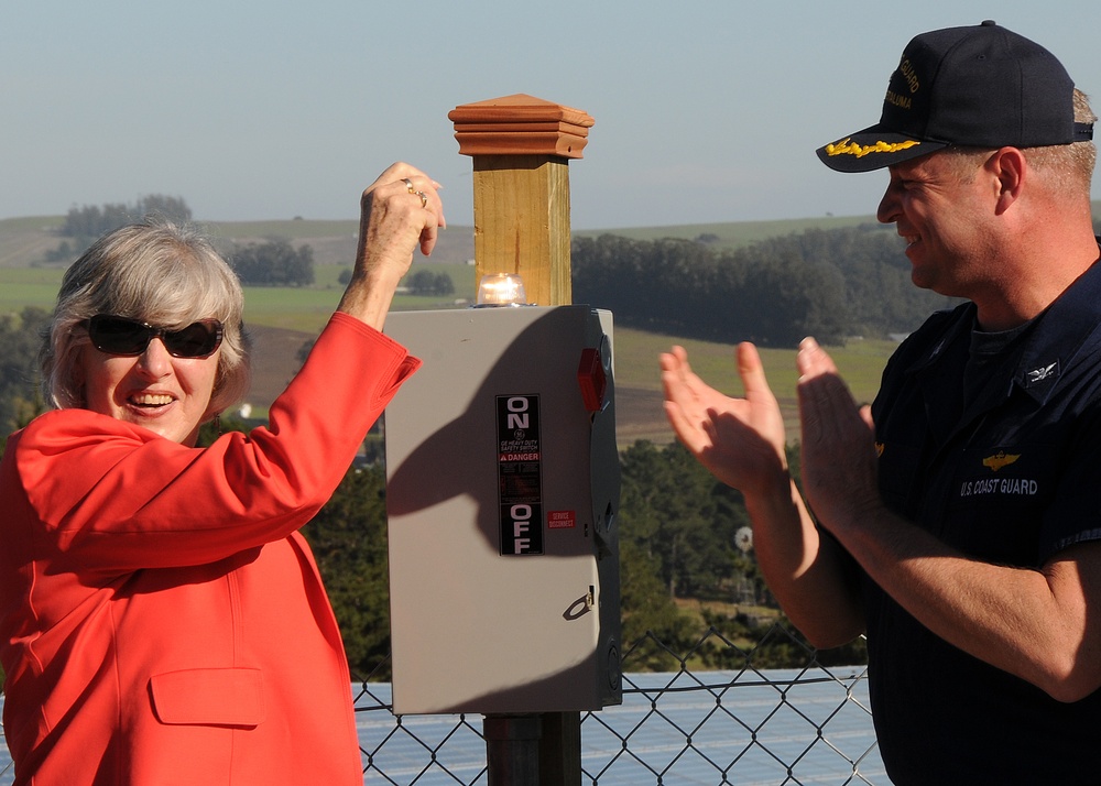 Coast Guard Training Center Petaluma commissions new solar array field