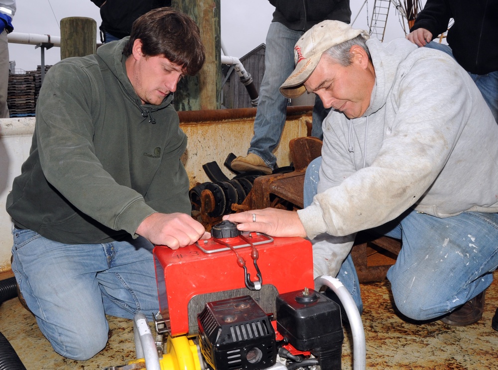 Commercial fishing drill course