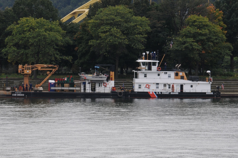 CGC Osage assists in safety zone for Pittsburgh Summit