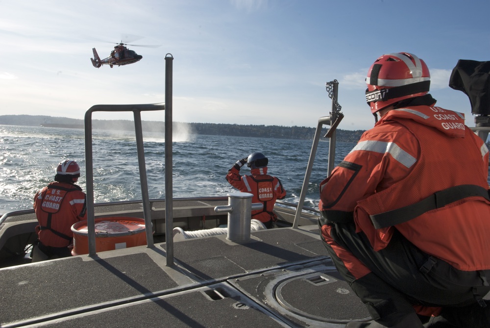 Practicing hoist operations