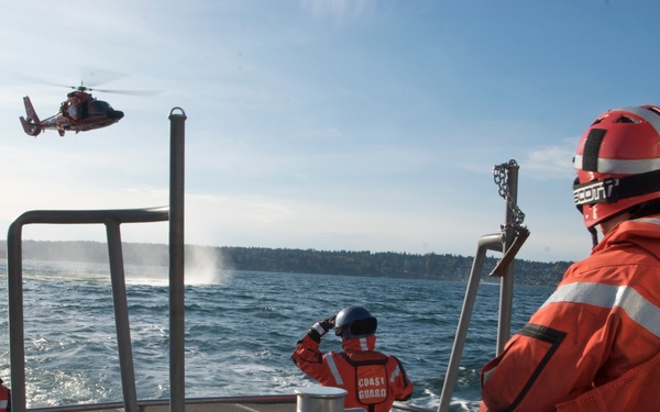 Practicing hoist operations