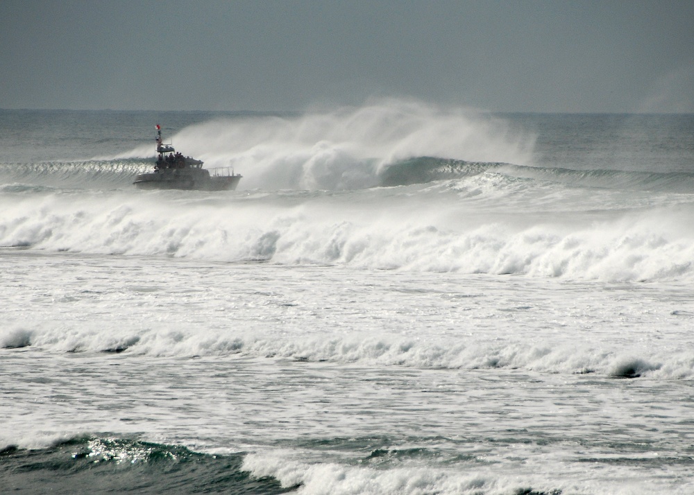 Station Bodega Bay surf drills