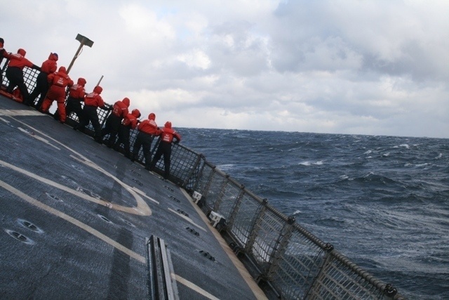 Cutter Escanaba tows F/V Michael &amp; Kristen