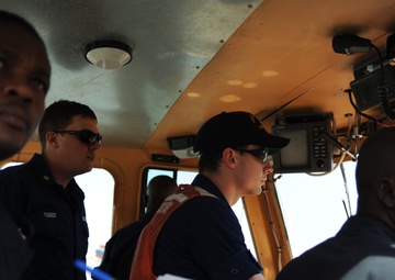 Haiti U.S. CG Patrol Port Au Prince