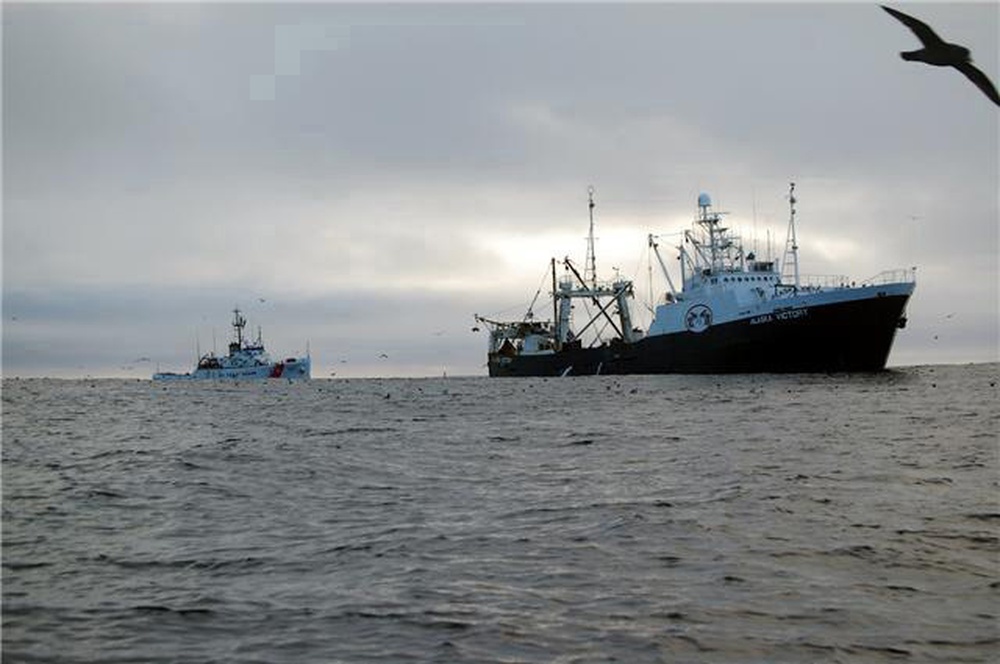 DVIDS Images Coast Guard Cutter boards Alaska Victory