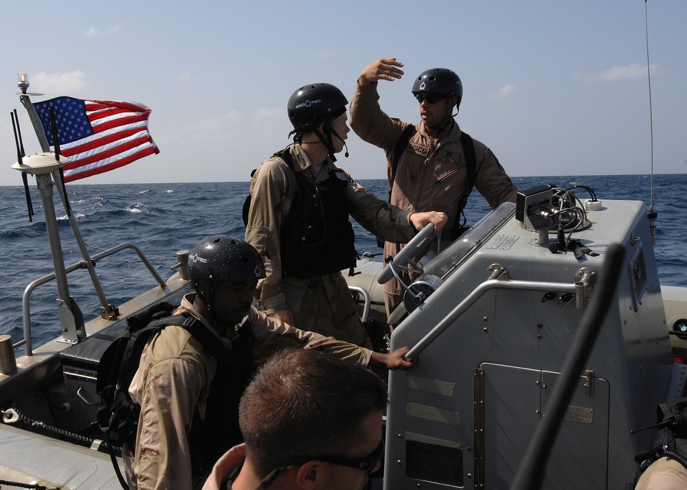 MSST 91114 antipiracy training in the Gulf of Aden