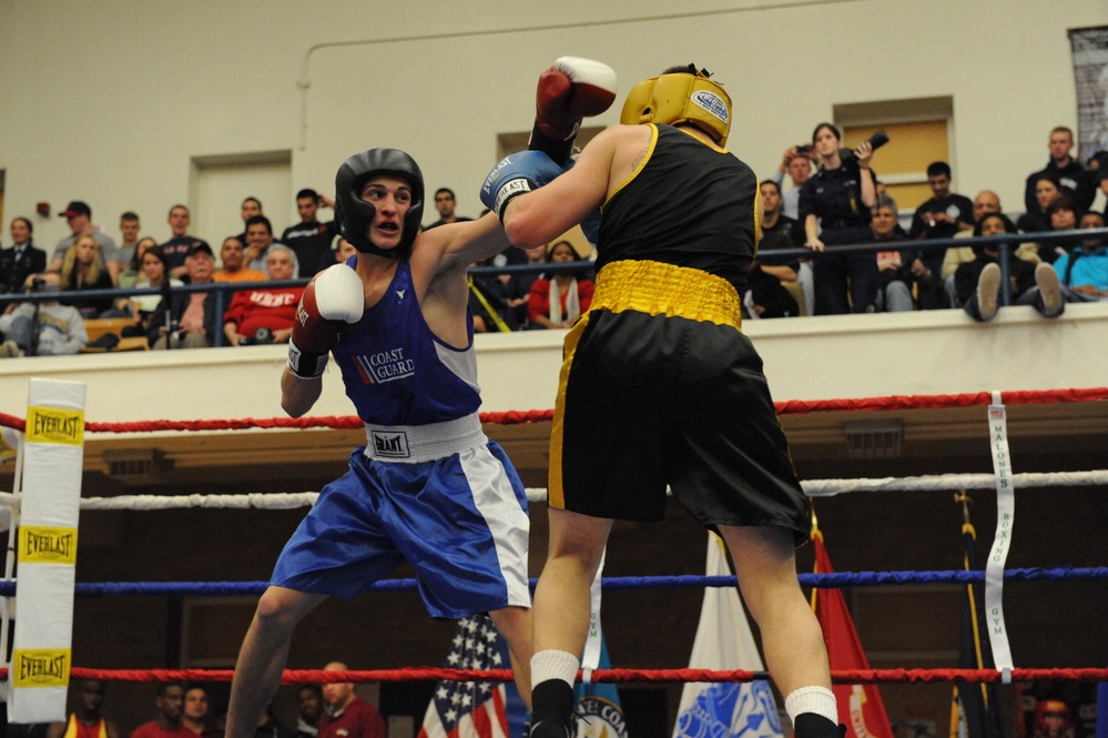 USMC boxing exhibition