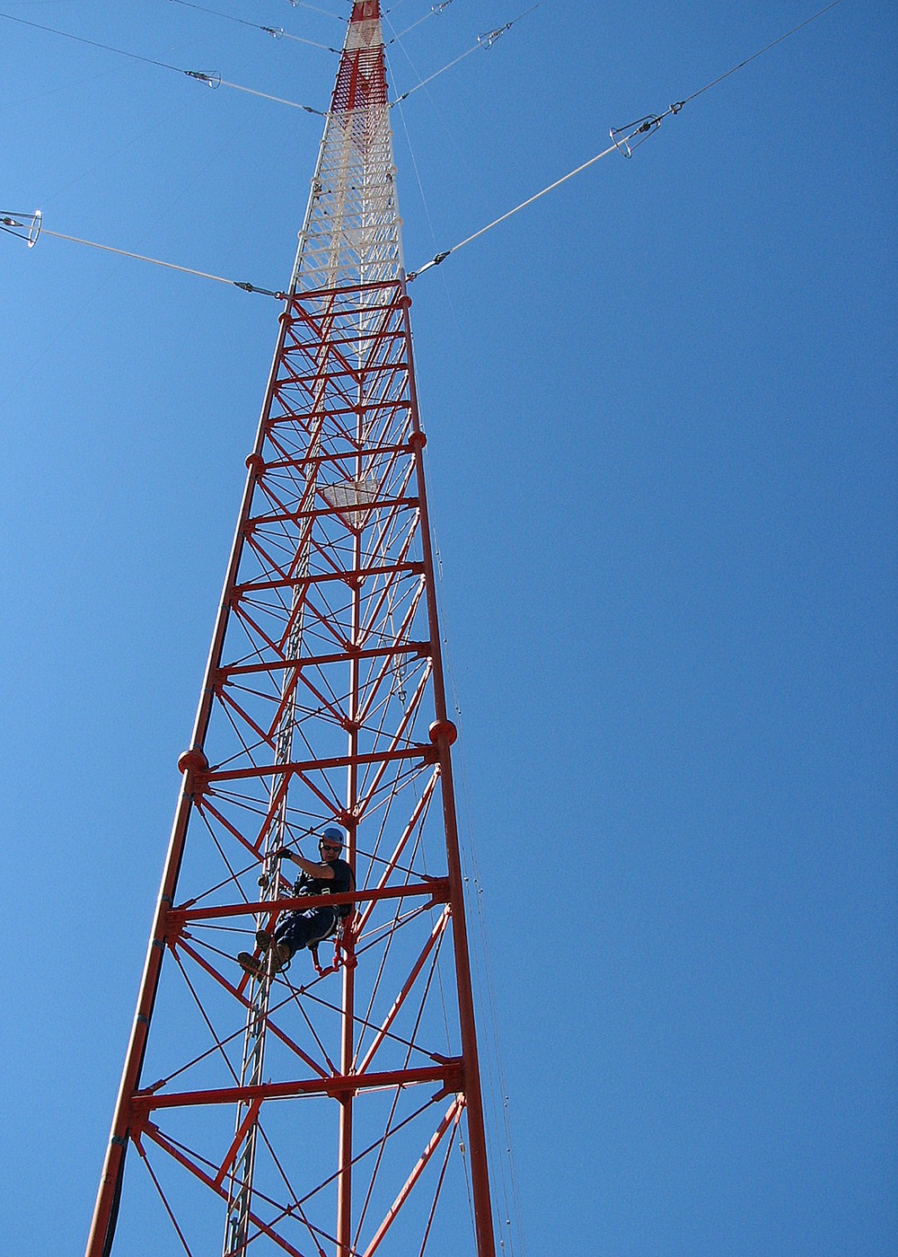 Loran Station Middletown tower climb