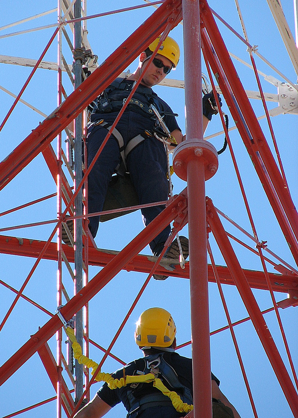 Loran Station Middletown tower climb