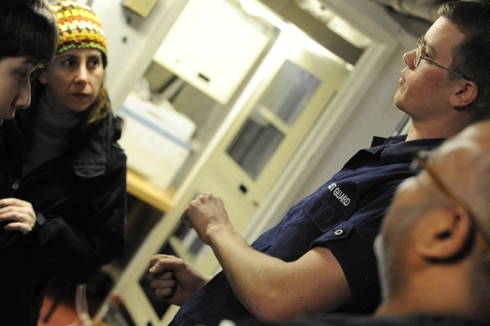 Coast Guard Cutter Sturgeon Bay participates in Partnership in Education program