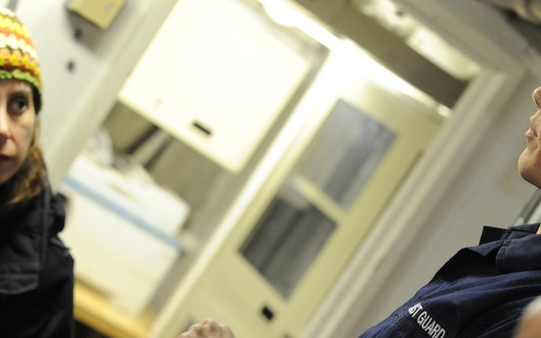 Coast Guard Cutter Sturgeon Bay participates in Partnership in Education program