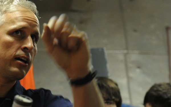 Coast Guard Cutter Sturgeon Bay participates in Partnership in Education program