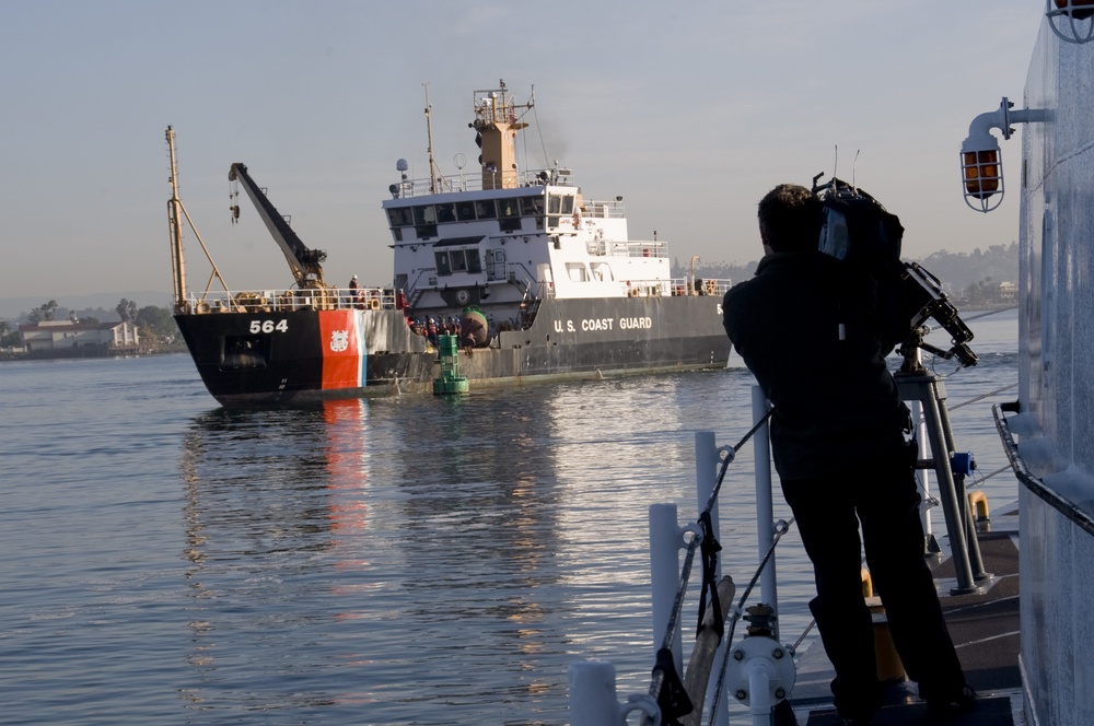 CNN aboard CGC Petrel