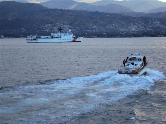 Coast Guard Cutter Tahoma deployment