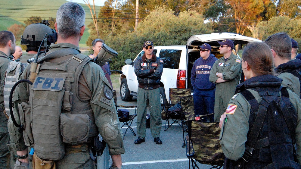 Air Station San Francisco supports FBI exercise