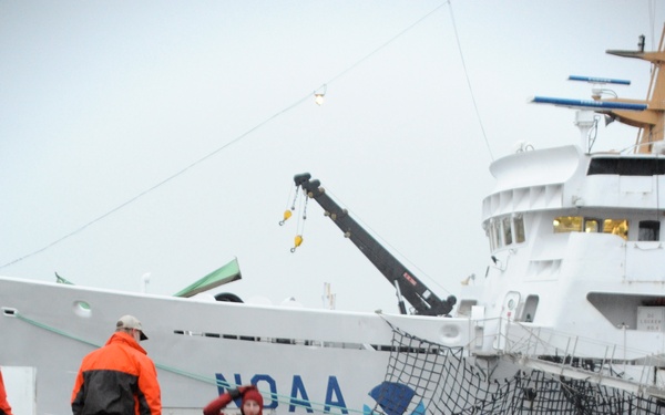 NMFS observer trainee