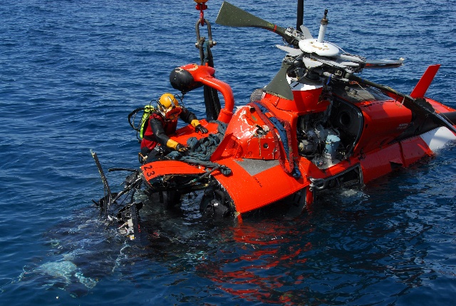 Coast Guard salvage operation